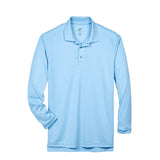 UltraClub Cool & Dry 8405LS Men's Sport Long - Sleeve Polo - Gorvex.com