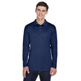 UltraClub Cool & Dry 8405LS Men's Sport Long - Sleeve Polo - Gorvex.com