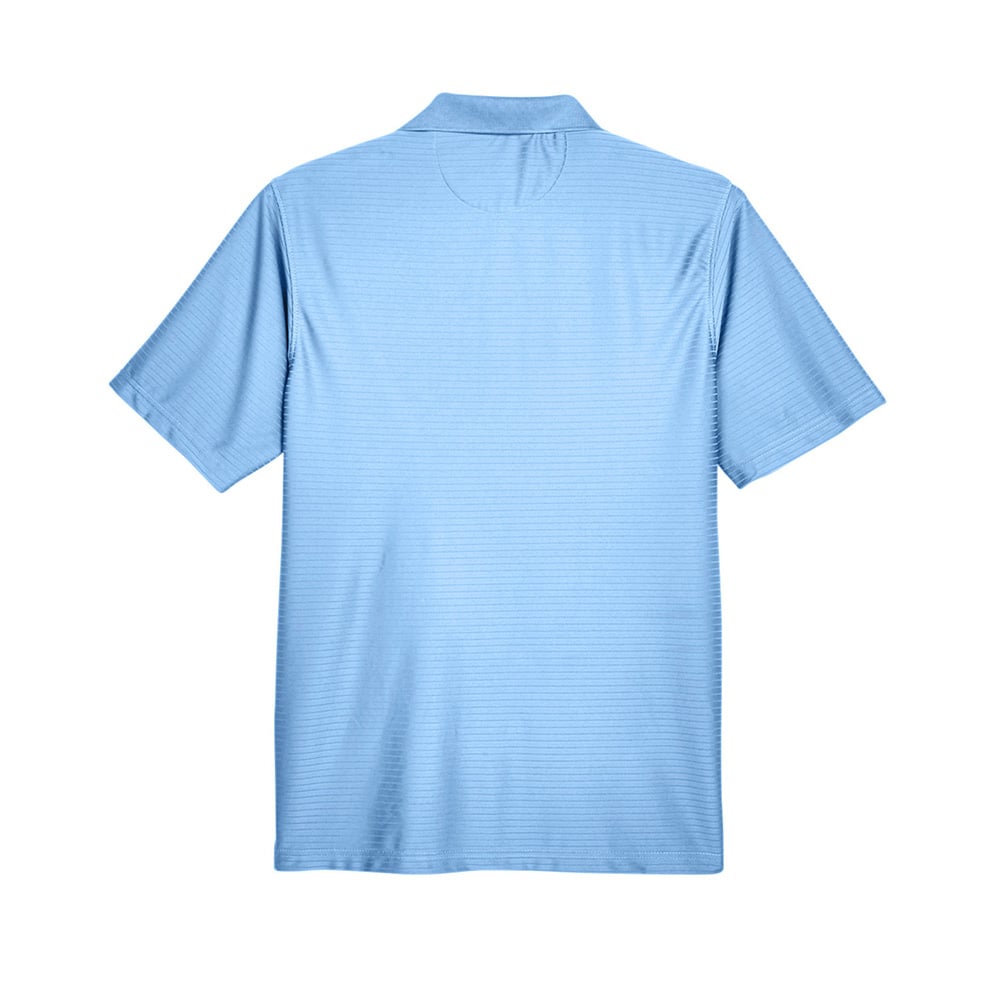 UltraClub Cool & Dry 8413 Men's Performance Polo with Tonal Stripes - Gorvex.com