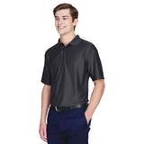 UltraClub Cool & Dry 8413 Men's Performance Polo with Tonal Stripes - Gorvex.com