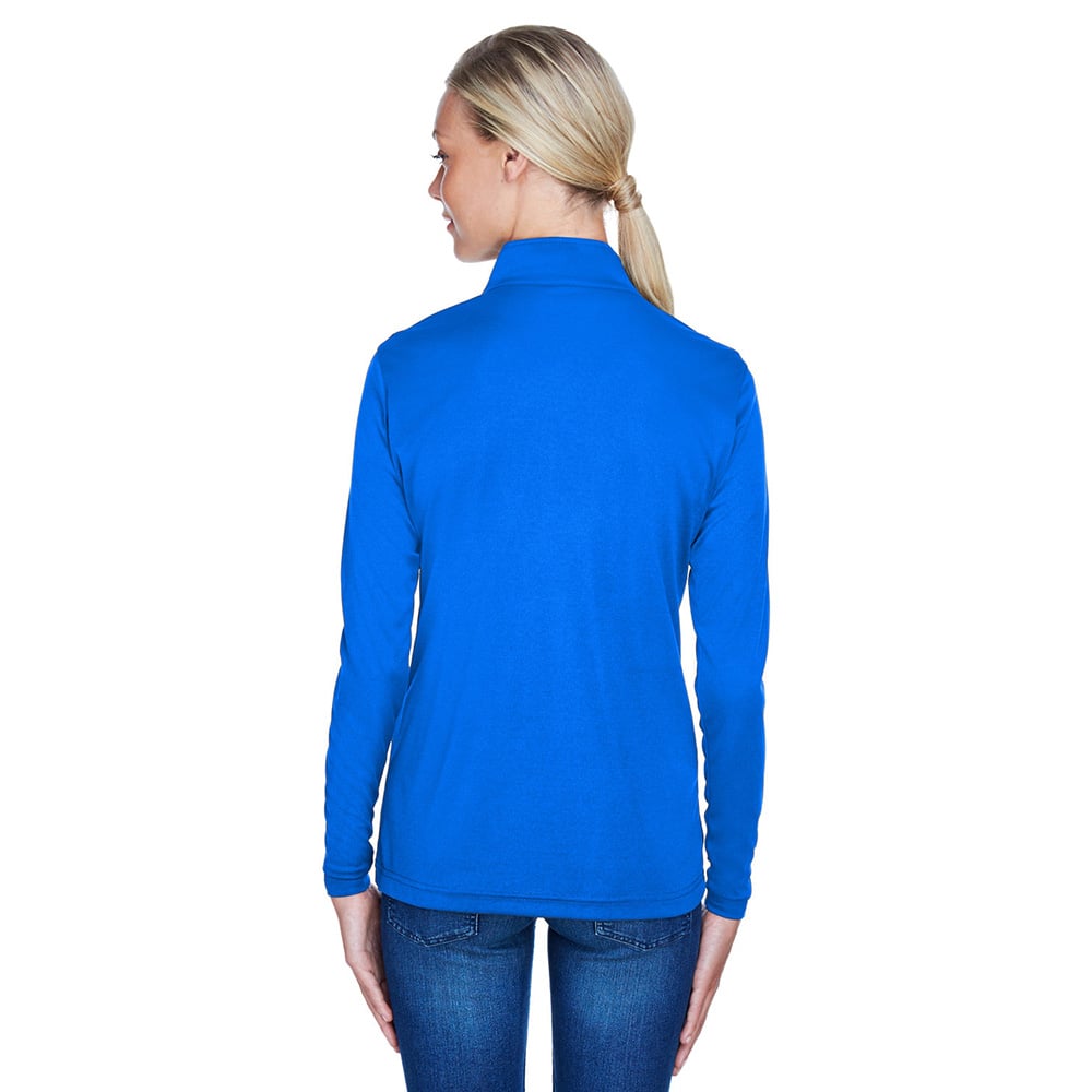 UltraClub Cool & Dry 8424L Ladies' Sport Quarter - Zip Pullover - Gorvex.com