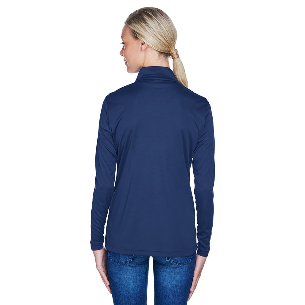 UltraClub Cool & Dry 8424L Ladies' Sport Quarter - Zip Pullover - Gorvex.com