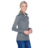 UltraClub Cool & Dry 8424L Ladies' Sport Quarter - Zip Pullover - Gorvex.com