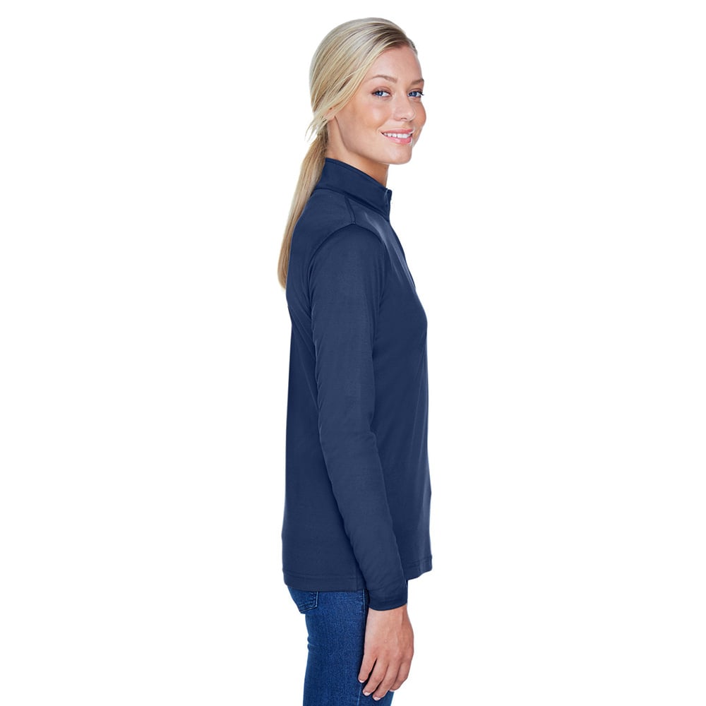 UltraClub Cool & Dry 8424L Ladies' Sport Quarter - Zip Pullover - Gorvex.com