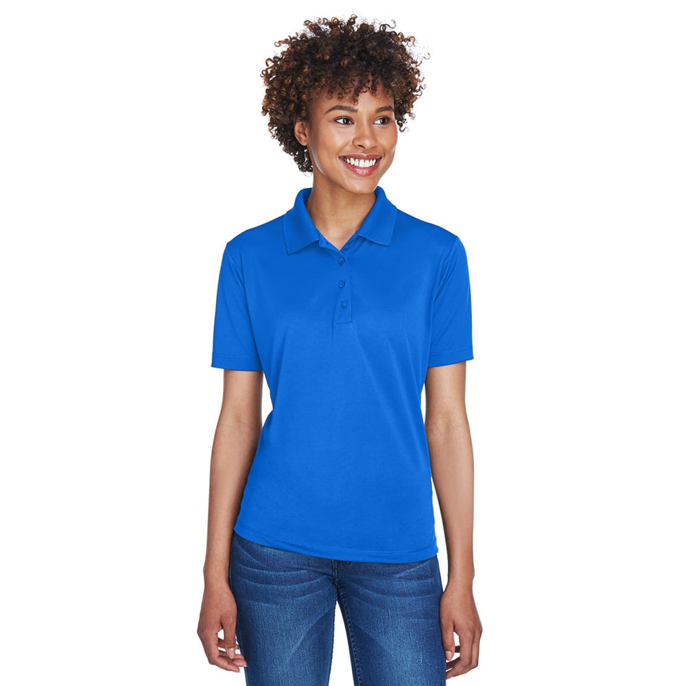 UltraClub Cool & Dry 8610L Ladies' Elite Performance Interlock Polo - Gorvex.com