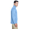 UltraClub Cool & Dry 8618 Men's Heathered Performance Quarter - Zip - Gorvex.com