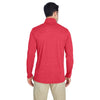 UltraClub Cool & Dry 8618 Men's Heathered Performance Quarter - Zip - Gorvex.com