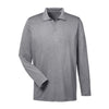 UltraClub Cool & Dry 8618 Men's Heathered Performance Quarter - Zip - Gorvex.com