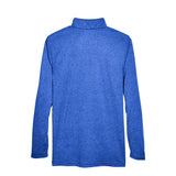 UltraClub Cool & Dry 8618 Men's Heathered Performance Quarter - Zip - Gorvex.com