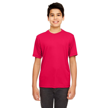 UltraClub Cool & Dry 8620Y Youth Basic Performance T-Shirt - Gorvex.com