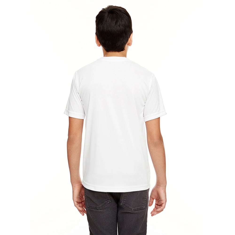 UltraClub Cool & Dry 8620Y Youth Basic Performance T-Shirt - Gorvex.com