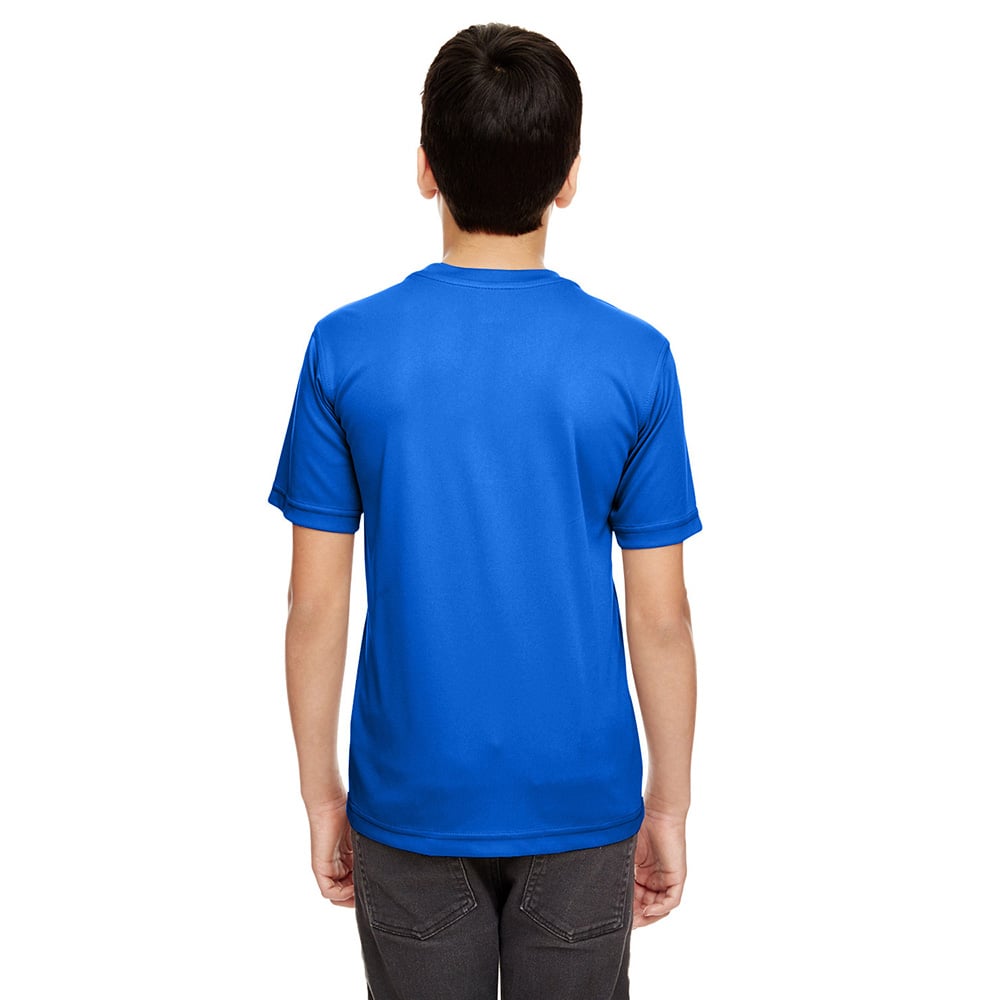 UltraClub Cool & Dry 8620Y Youth Basic Performance T-Shirt - Gorvex.com