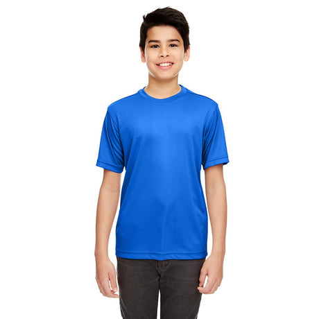 UltraClub Cool & Dry 8620Y Youth Basic Performance T-Shirt - Gorvex.com