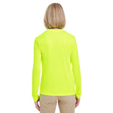 UltraClub Cool & Dry 8622W Ladies' Performance Long - Sleeve T-Shirt - Gorvex.com