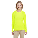 UltraClub Cool & Dry 8622W Ladies' Performance Long - Sleeve T-Shirt - Gorvex.com