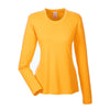 UltraClub Cool & Dry 8622W Ladies' Performance Long - Sleeve T-Shirt - Gorvex.com