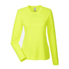 UltraClub Cool & Dry 8622W Ladies' Performance Long - Sleeve T-Shirt - Gorvex.com