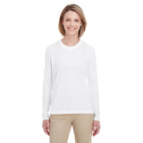 UltraClub Cool & Dry 8622W Ladies' Performance Long - Sleeve T-Shirt - Gorvex.com