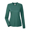 UltraClub Cool & Dry 8622W Ladies' Performance Long - Sleeve T-Shirt - Gorvex.com