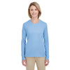 UltraClub Cool & Dry 8622W Ladies' Performance Long - Sleeve T-Shirt - Gorvex.com