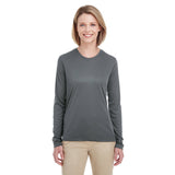 UltraClub Cool & Dry 8622W Ladies' Performance Long - Sleeve T-Shirt - Gorvex.com