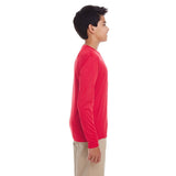 UltraClub Cool & Dry 8622Y Youth Performance Long - Sleeve T-Shirt - Gorvex.com