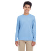 UltraClub Cool & Dry 8622Y Youth Performance Long - Sleeve T-Shirt - Gorvex.com