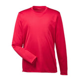 UltraClub Cool & Dry 8622Y Youth Performance Long - Sleeve T-Shirt - Gorvex.com