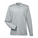 UltraClub Cool & Dry 8622Y Youth Performance Long - Sleeve T-Shirt - Gorvex.com