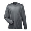 UltraClub Cool & Dry 8622Y Youth Performance Long - Sleeve T-Shirt - Gorvex.com