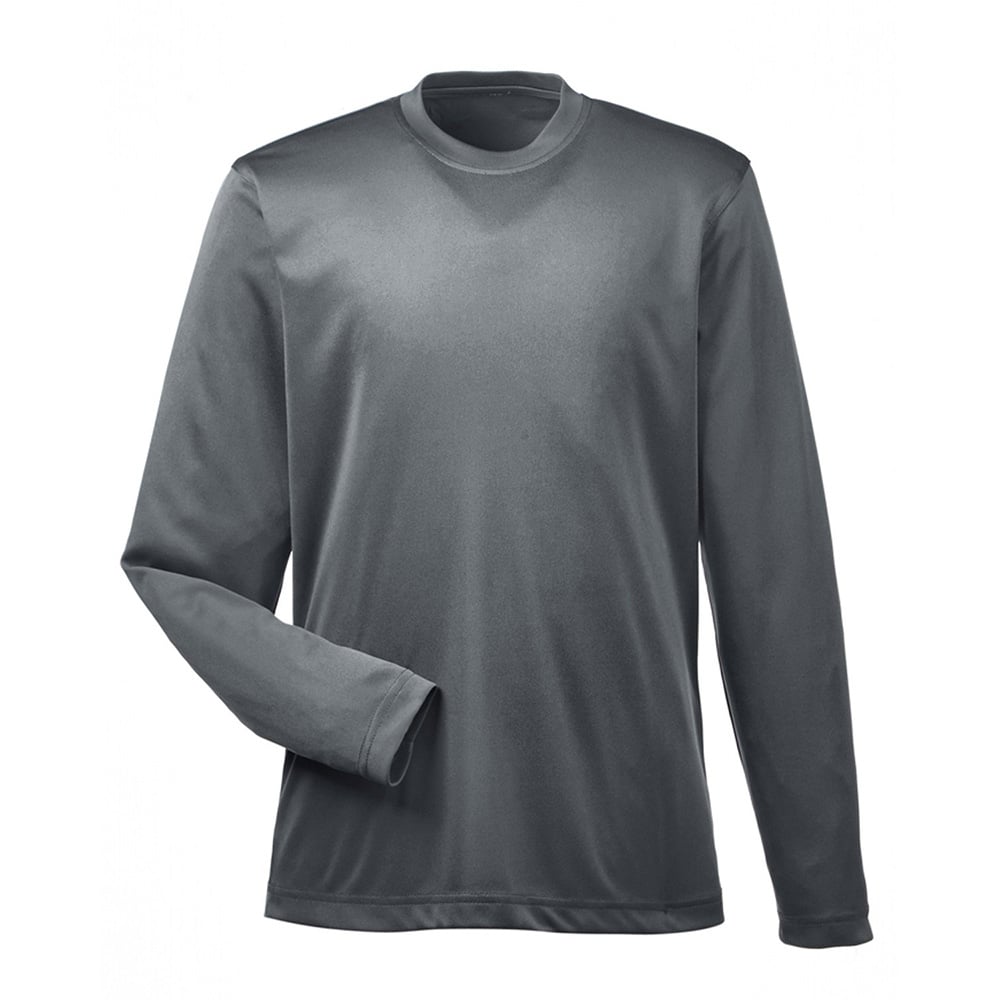 UltraClub Cool & Dry 8622Y Youth Performance Long - Sleeve T-Shirt - Gorvex.com