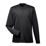 UltraClub Cool & Dry 8622Y Youth Performance Long - Sleeve T-Shirt - Gorvex.com