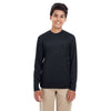 UltraClub Cool & Dry 8622Y Youth Performance Long - Sleeve T-Shirt - Gorvex.com