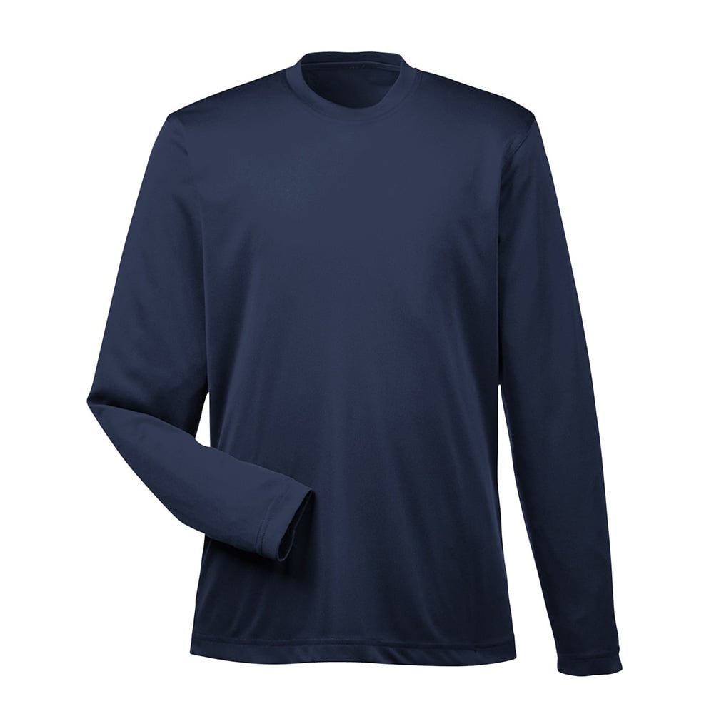 UltraClub Cool & Dry 8622Y Youth Performance Long - Sleeve T-Shirt - Gorvex.com