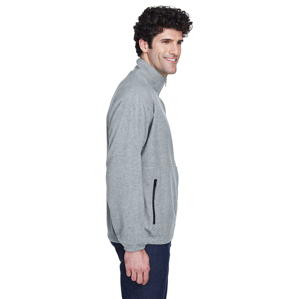 UltraClub Iceberg 8485 Men's Fleece Full - Zip Jacket - Gorvex.com