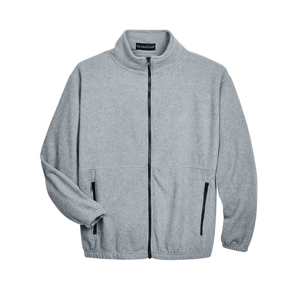 UltraClub Iceberg 8485 Men's Fleece Full - Zip Jacket - Gorvex.com