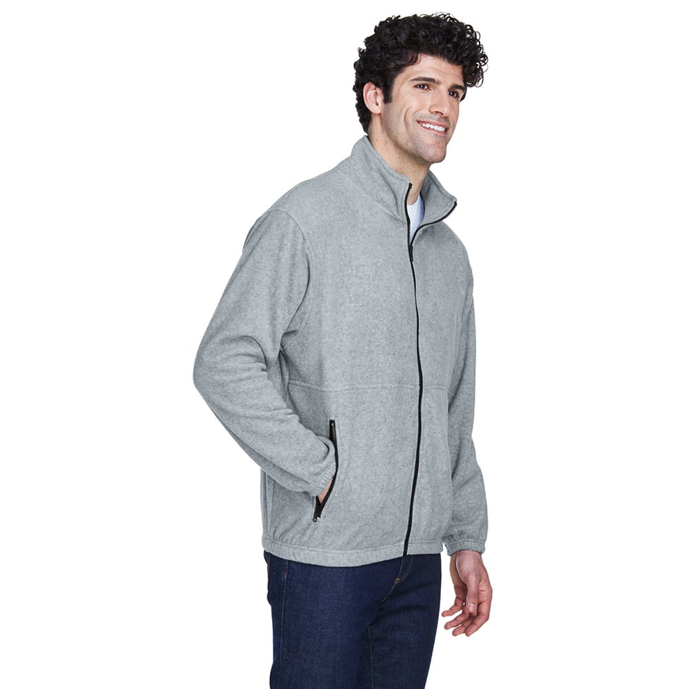 UltraClub Iceberg 8485 Men's Fleece Full - Zip Jacket - Gorvex.com