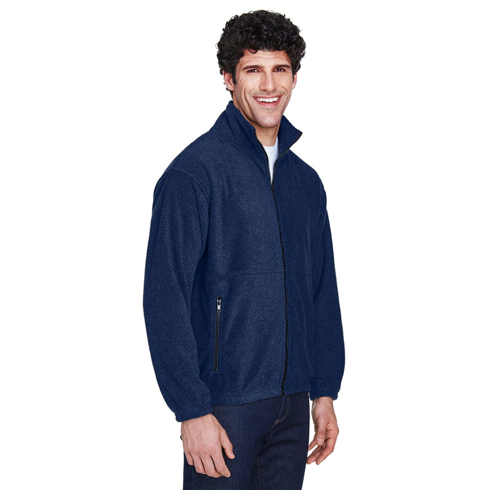 UltraClub Iceberg 8485 Men's Fleece Full - Zip Jacket - Gorvex.com