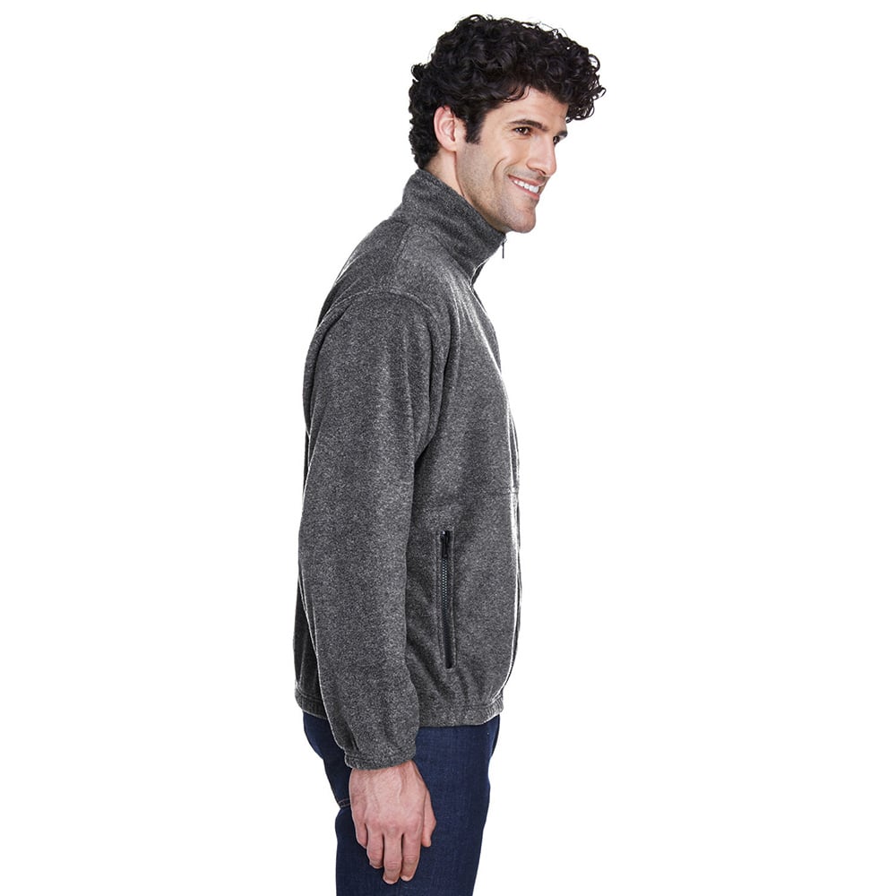 UltraClub Iceberg 8485 Men's Fleece Full - Zip Jacket - Gorvex.com