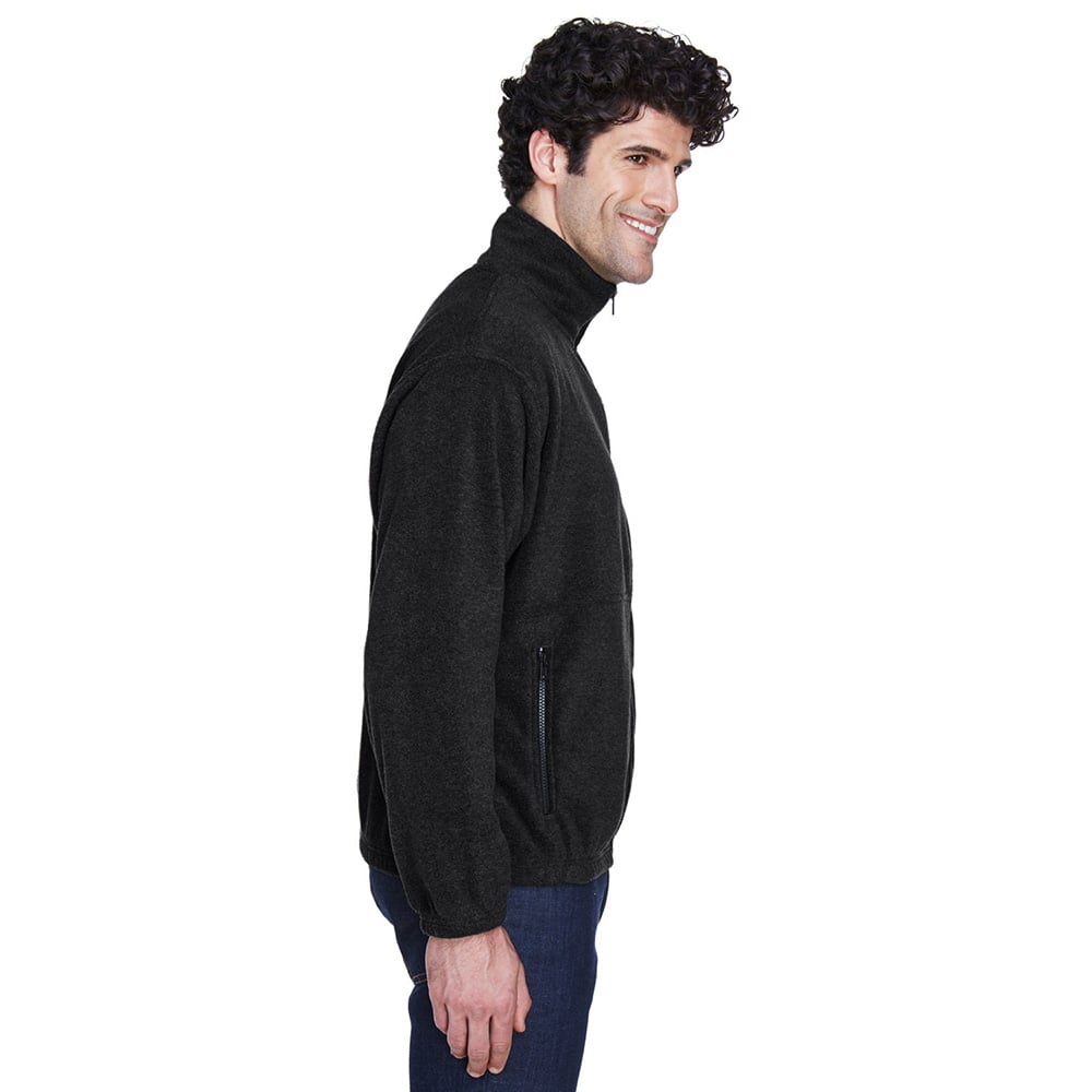 UltraClub Iceberg 8485 Men's Fleece Full - Zip Jacket - Gorvex.com