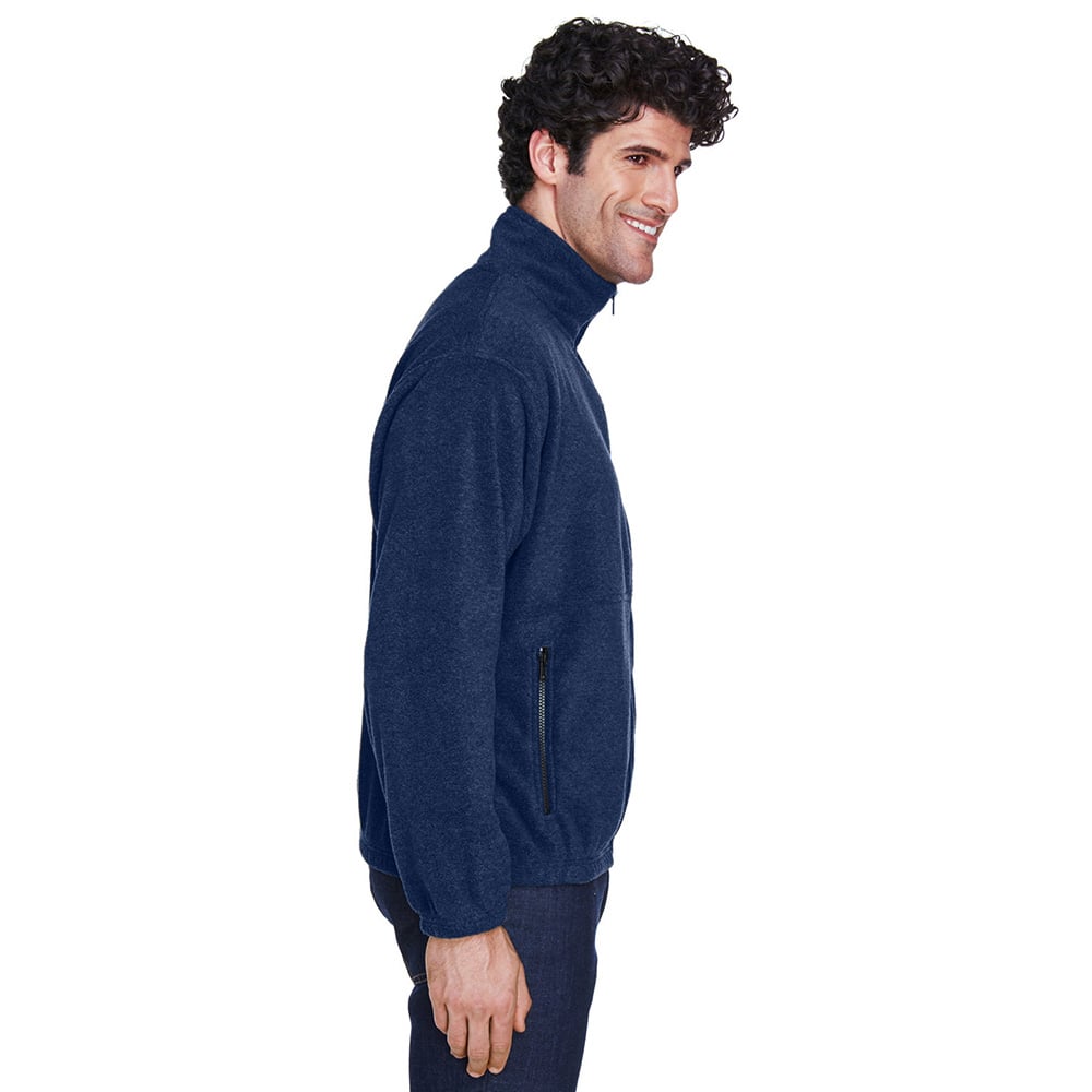 UltraClub Iceberg 8485 Men's Fleece Full - Zip Jacket - Gorvex.com