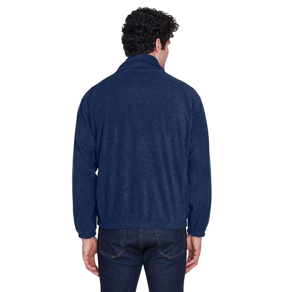 UltraClub Iceberg 8485 Men's Fleece Full - Zip Jacket - Gorvex.com