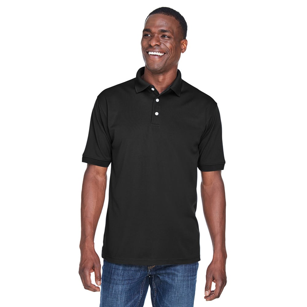 UltraClub U8315 Men's Piqué Polo with TempControl Technology - Gorvex.com