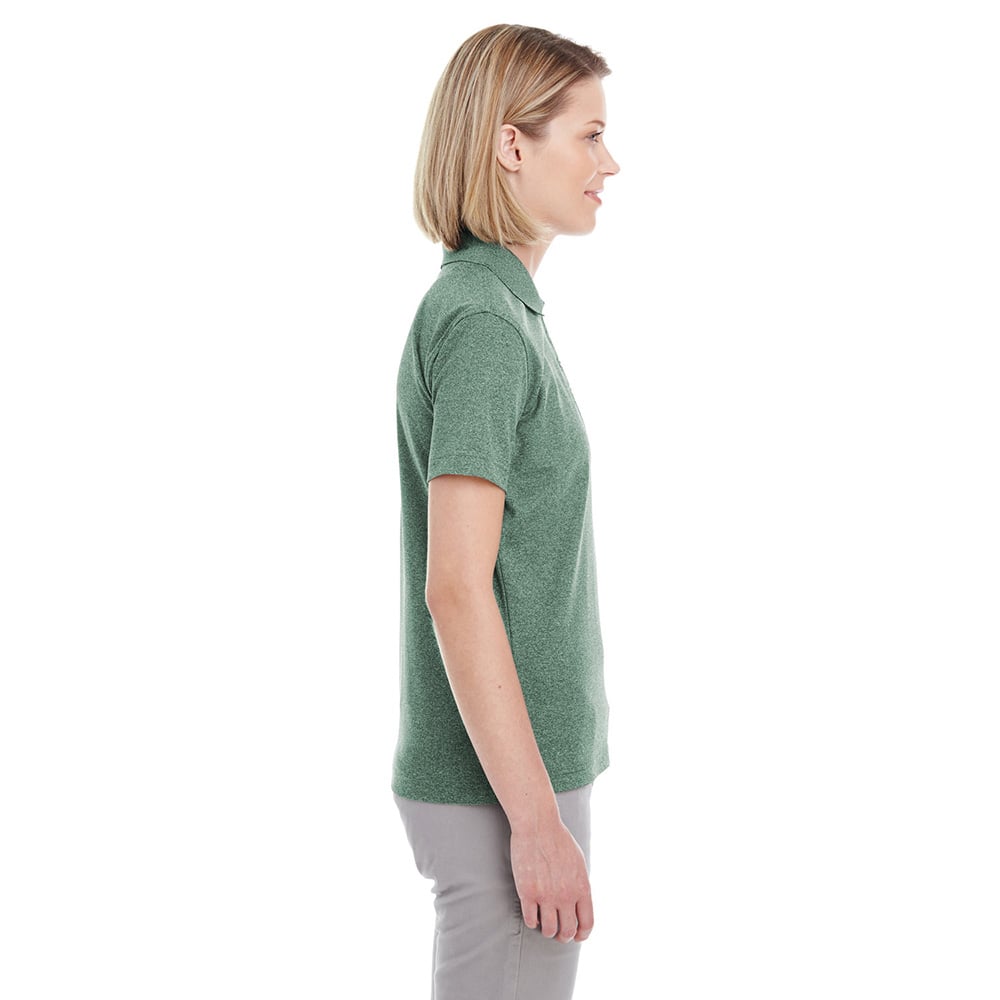 UltraClub UC100W Ladies' Heathered Piqué Polo - Gorvex.com