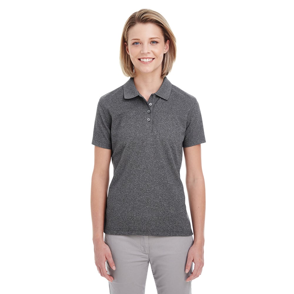 UltraClub UC100W Ladies' Heathered Piqué Polo - Gorvex.com