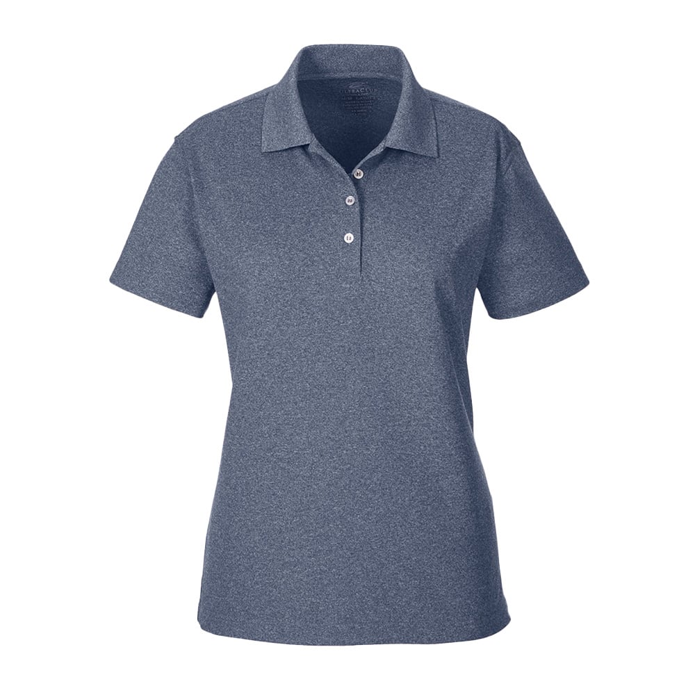 UltraClub UC100W Ladies' Heathered Piqué Polo - Gorvex.com