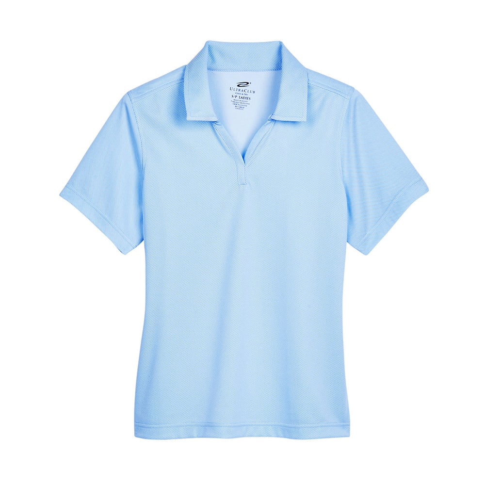 UltraClub UC102W Ladies' Cavalry Twill Performance Polo - Gorvex.com