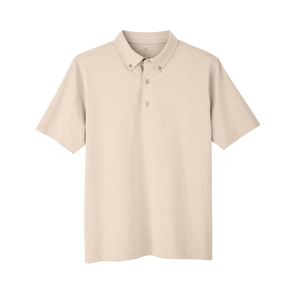 UltraClub UC105 Men's Lakeshore Stretch Cotton Performance Polo - Gorvex.com