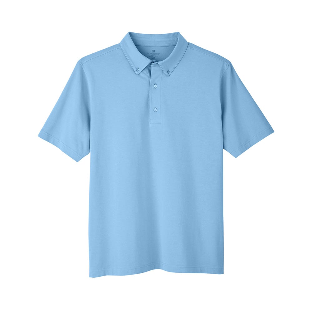 UltraClub UC105 Men's Lakeshore Stretch Cotton Performance Polo - Gorvex.com