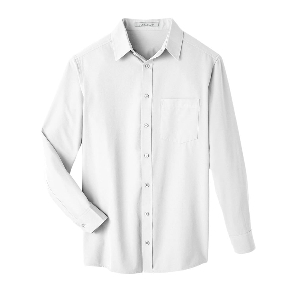 UltraClub UC500 Men's Bradley Performance Woven Shirt - Gorvex.com